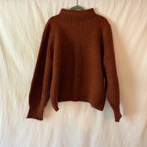 Madewell Loretto Mockneck Pullover Sweater
